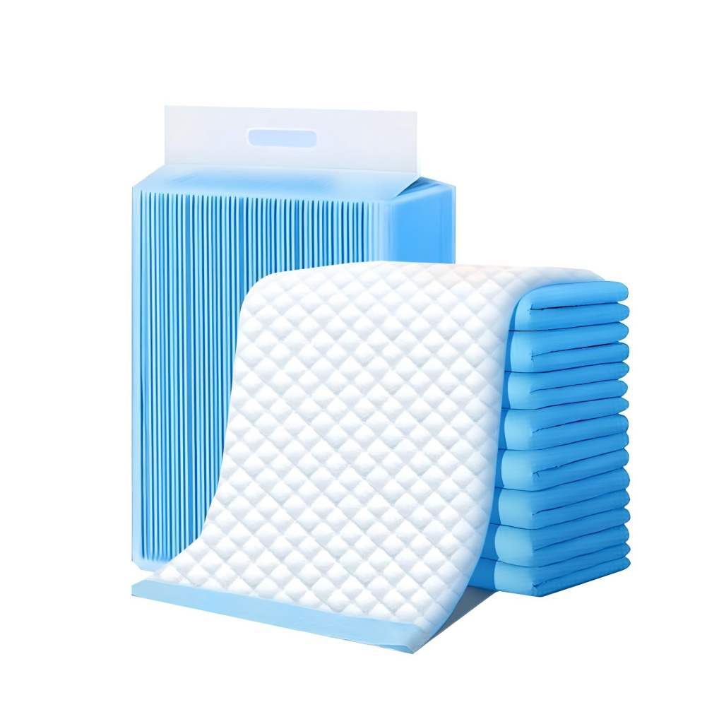 A set of thickened dog urine pads, deodorizing and absorbent pet urine isolation pads, absorbent pads, disposable diapers for rabbits and cats